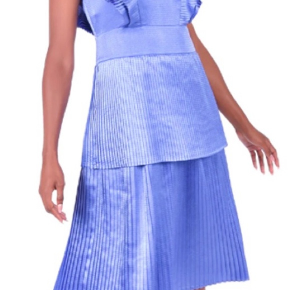 NWT Emily McCarthy Chloe Dress in Juniper Berry